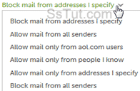 Configure spam settings in AOL Mail