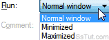Change default size through window state