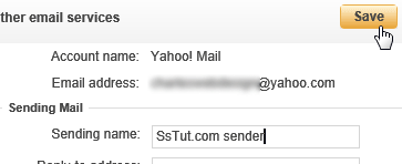Change your From name for Yahoo Mail