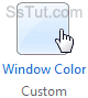 Customize window color settings