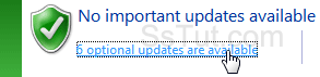 Display important or recommended updates individually