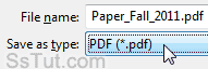 Save Word 2010 documents as PDF to avoid font issues