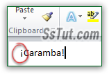 Add Spanish exclamation point in Word 2010