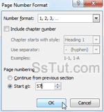 Customize pagination settings in Word 2010