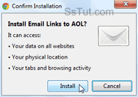 Install the Email Links to AOL extension in Google Chrome