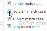 Optionally make your Yahoo Mail filters case-sensitive