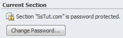 Password enabled confirmation