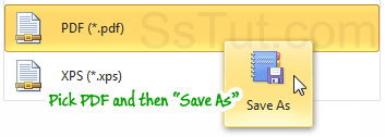 Save your OneNote file as PDF